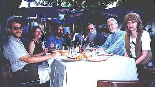 from right to left: E. Miklashevich, J. Schobinger, G. Chaloupka (photo P. Bahn)