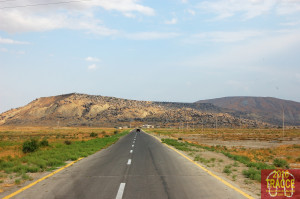 Fig. 9. Böyük Daş mountain. View from the road leading to the museum