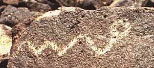 Albuquerque petroglyph