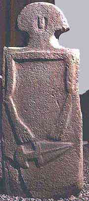 Copper Age stele